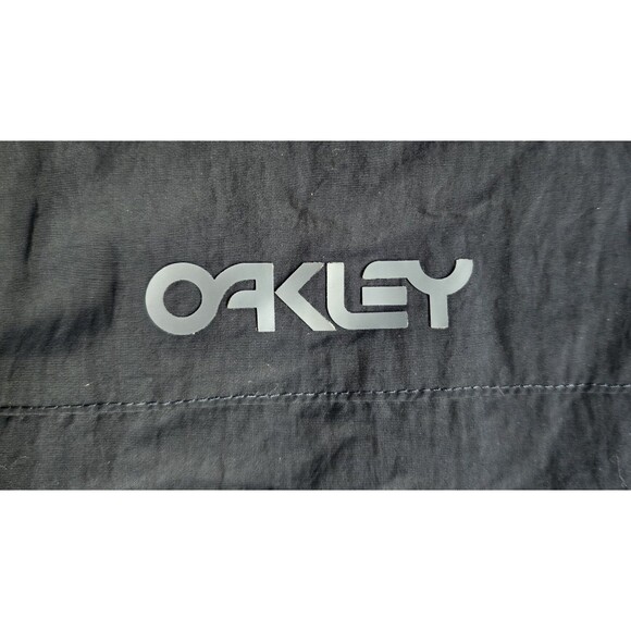 Oakley Men’s Grid Jacket Black Size XS Water Repellent Mesh Lined Regular Fit - Picture 8 of 14